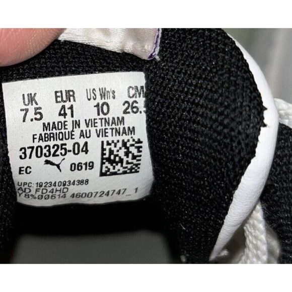 Puma Carina Soft Foam+ Platform Shoes Sneakers Women’s Size 10 White Pink - Picture 9 of 9